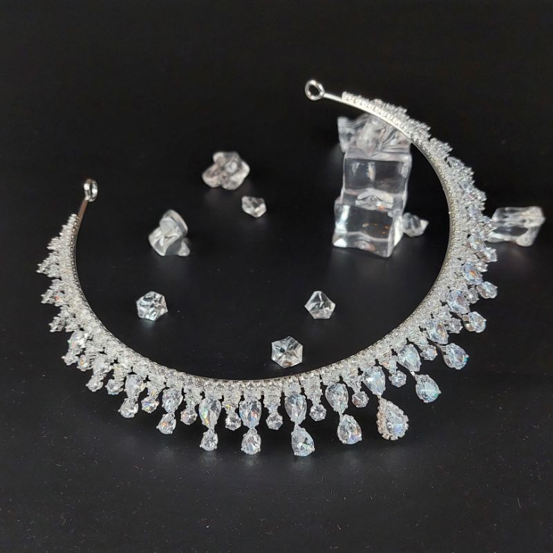 Mahkota Aurel Ricis - Mahkota Pengantin zircon Viral - Aurel Crown