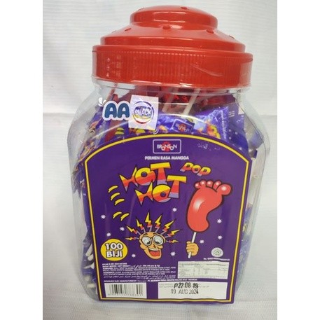 

PERMEN HOT HOT KAKI TOPLES ISI 100 X 5 GR