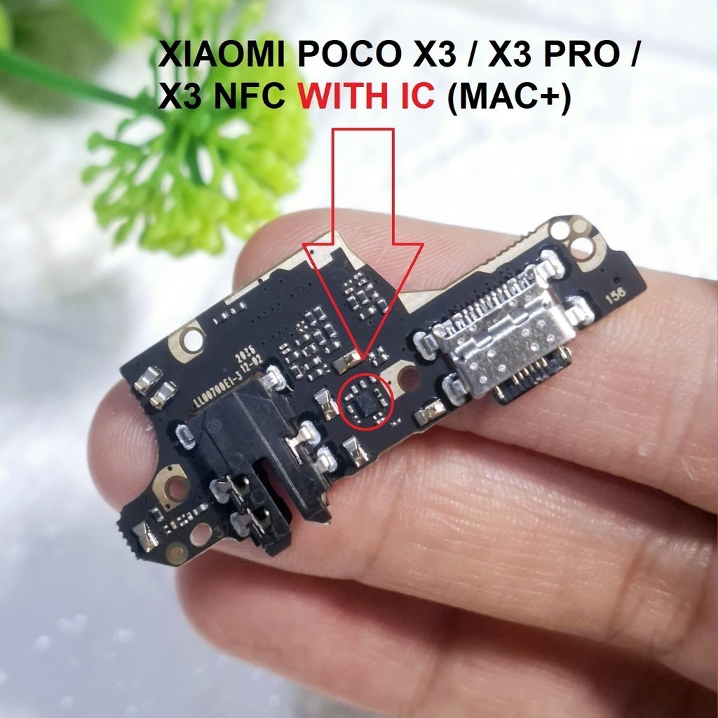 Poco X3 X3 Pro X3 NFC With IC Compatible Flexible Konektor Charger (Mac+) 1 PCS Ui Board + HF + Mic