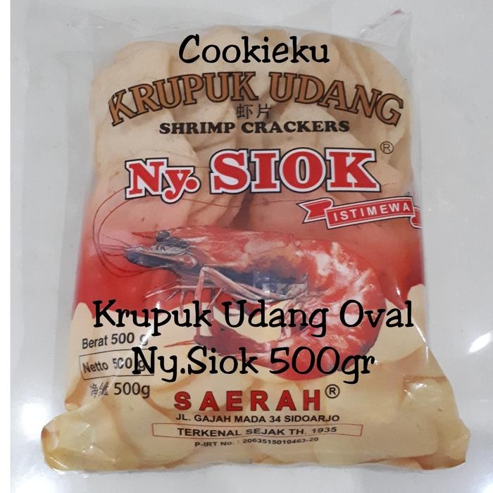 

Kerupuk Udang Ny Siok 500Gr Promo