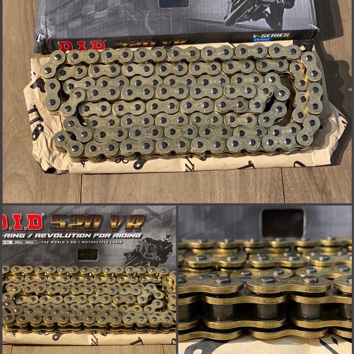 Rantai Did Chain 520 Vr-120L O Ring Seal