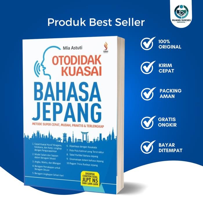 

Buku Otodidak Kuasai Bahasa Jepang *