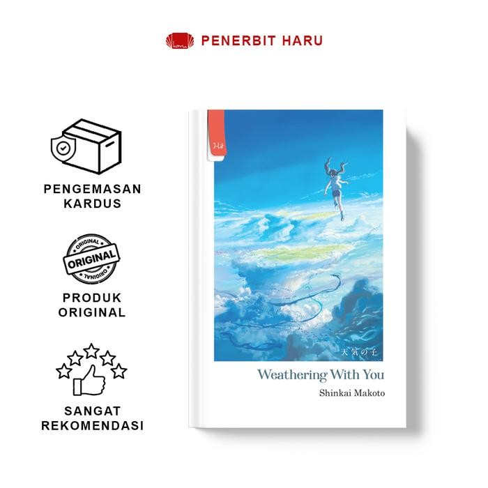 

Buku Novel Weathering With You by Shinkai Makoto anime *