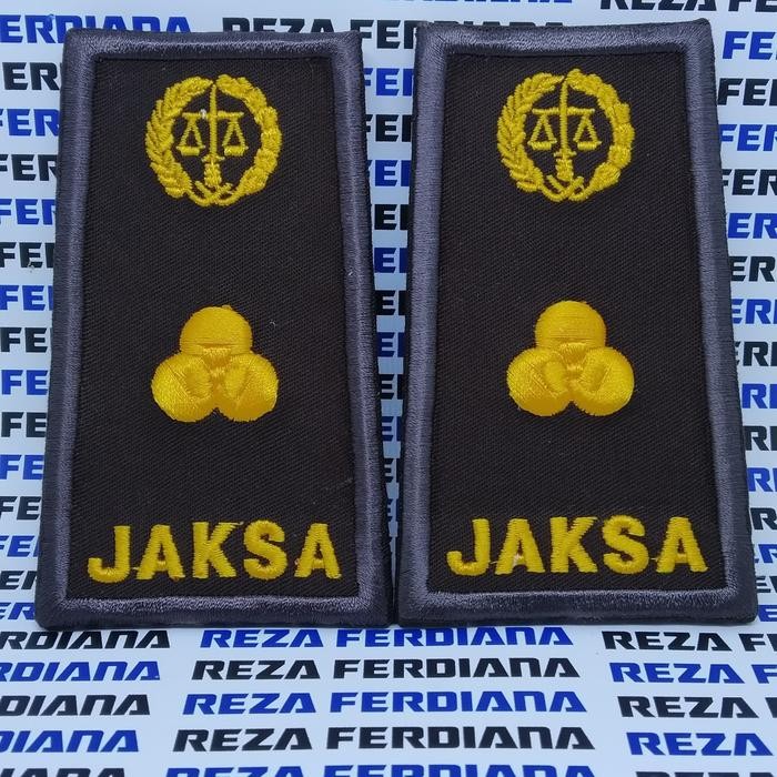 PREMIUM PANGKAT 3D JAKSA PDH pangkat 3D PDH JAKSA Bordir