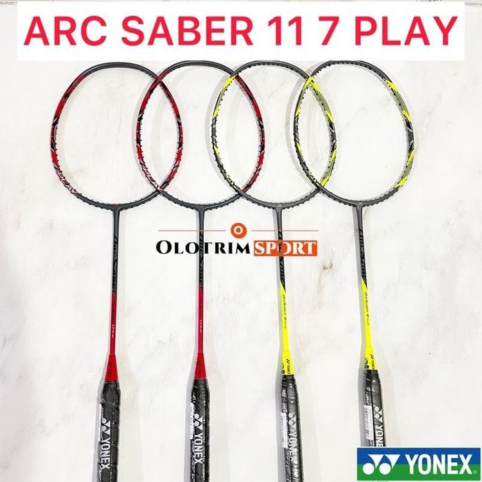 PREMIUM Raket Badminton YONEX ARC SABER 11 7 PLAY ArcSaber Original