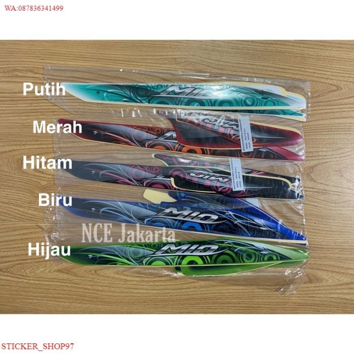 PREMIUM (ORI) STIKER STRIPING MIO SMILE 2011 ORIGINAL