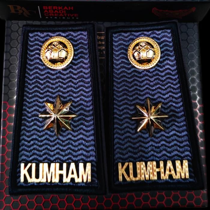 PREMIUM pangkat pdh KUMHAM kemenkumham trbaru gol 4c, 4d exclusive BAC atribut