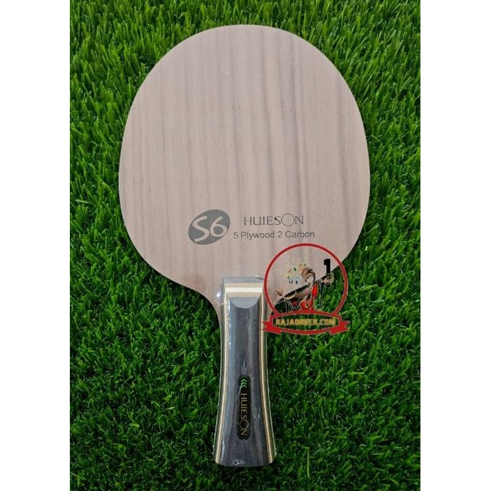 PREMIUM Kayu Bet Pingpong Tenis Meja HUIESON S6 Carbon