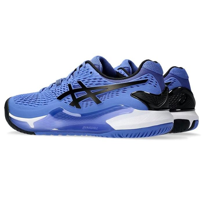 Sepatu Tenis Asics Gel Resolution 9 Sapphire Black/Tennis Shoe Asics Original Gel Resolution 9