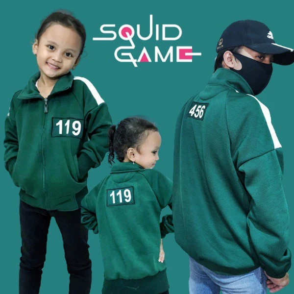 RB223 JAKET SQUID GAME / JAKET SQUID GAME ANAK / SQUID GAME (UNISEX)