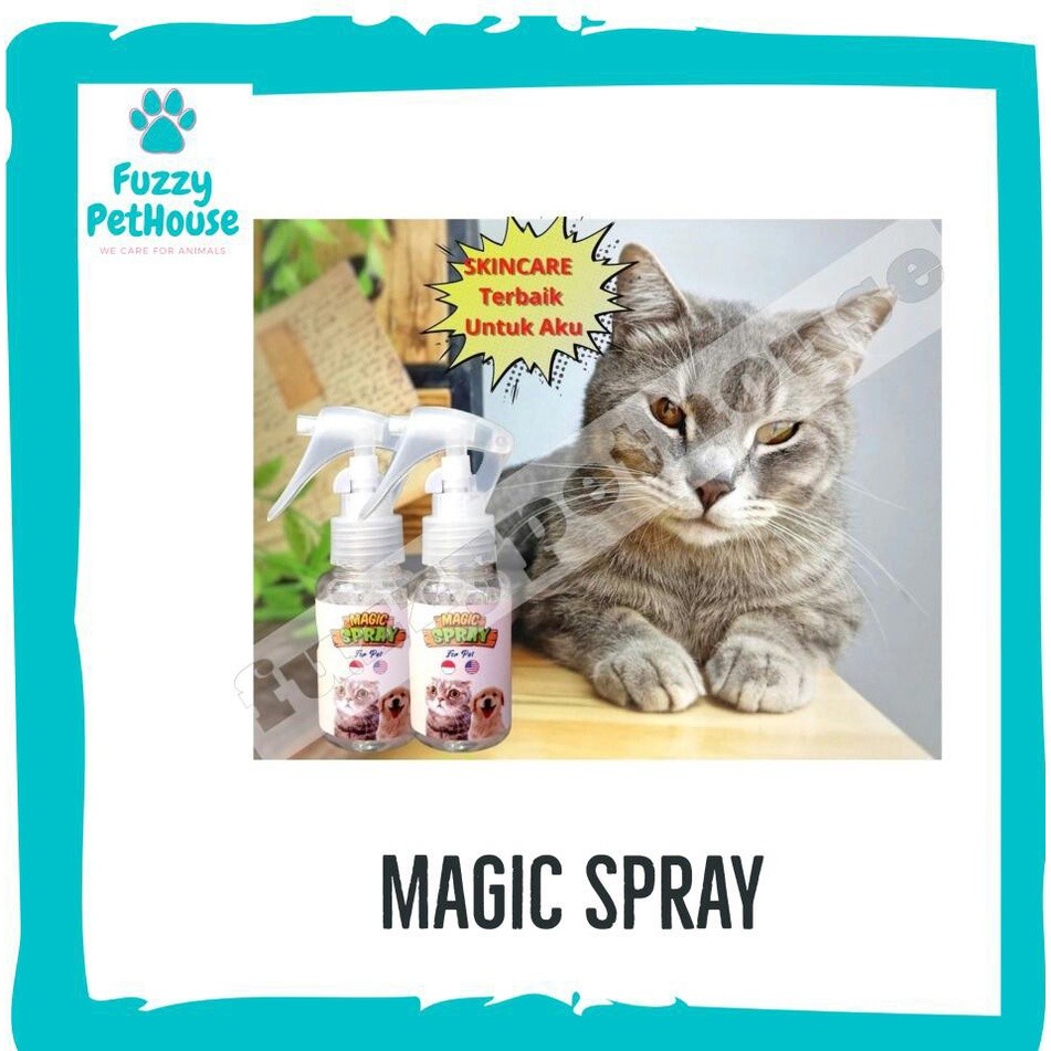 Magic Spray Obat Spray Kucing Obat Kutu Jamur