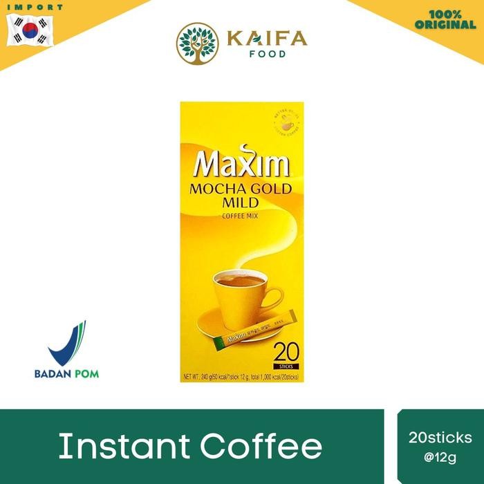 

Terlaris Maxim Mocca Gold Coffee Korea - Kopi Instan Kas Korea Ongkir Termurah