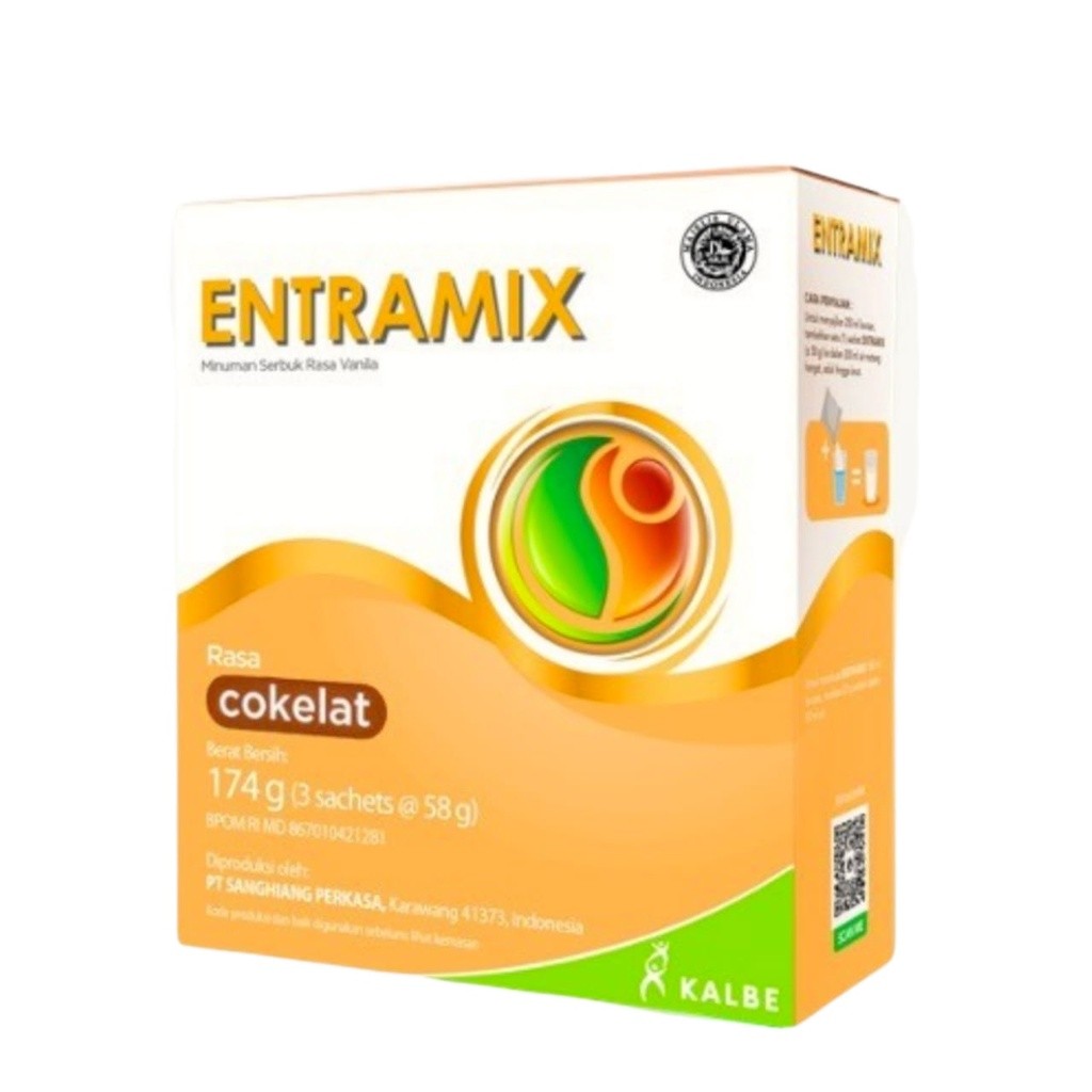 

Entramix Coklat 174 Gr Nutrisi Lengkap Dewasa