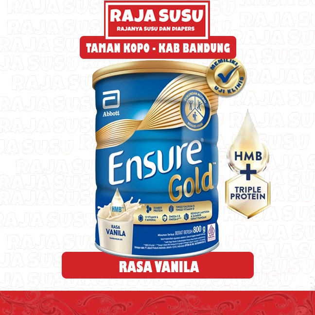 

ENSURE GOLD VANILA 800GR