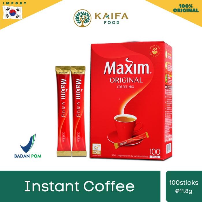 

Terlaris Maxim Coffee Mix Original - Kopi Instant Korea Ongkir Termurah
