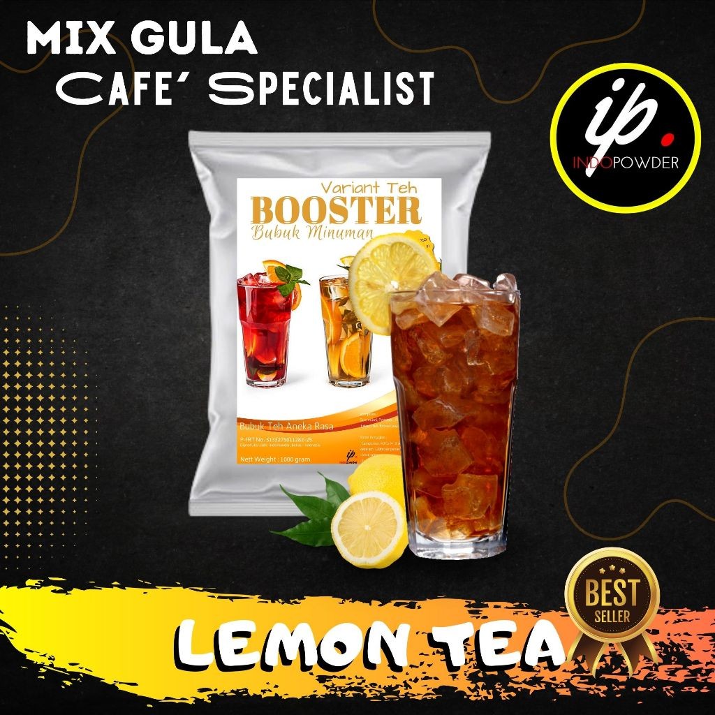

IP Jakarta - Bubuk Minuman LEMON TEA 1Kg - Serbuk ES TEH LEMON TEA untuk Cafe, Waralaba dan Resto
