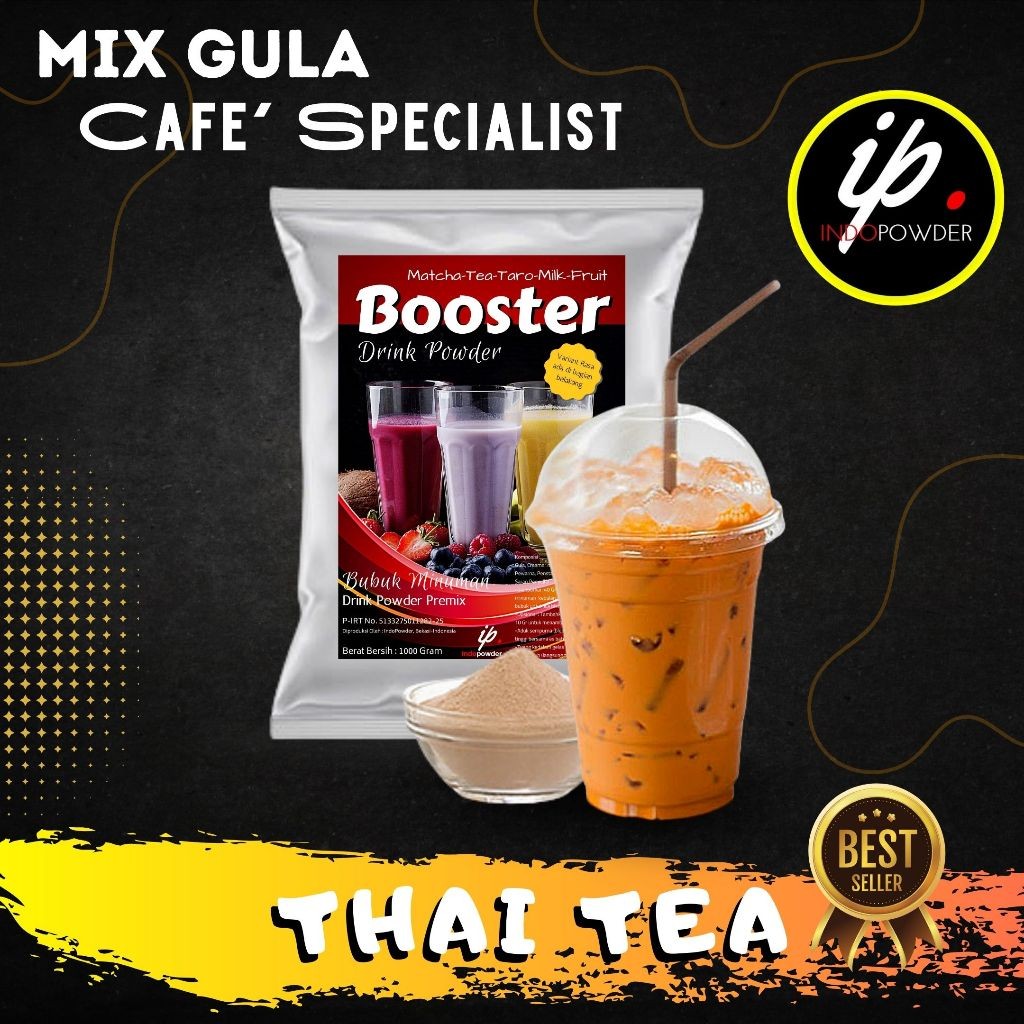 

IP Jakarta - Bubuk Minuman THAI TEA 1Kg untuk Cafe, Waralaba, Resto dan Usaha Minuman Kekinian