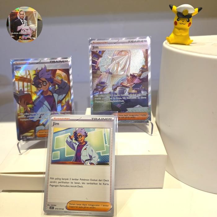 Jim sr sar common kartu supporter trainer pokemon tcg indo
