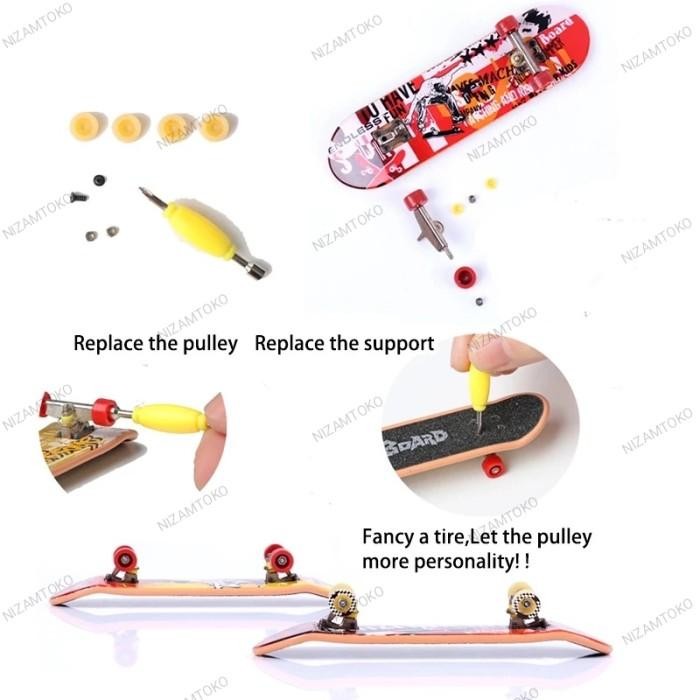 SALE MAINAN FINGER SKATEBOARD/FINGERBOARD/MAINAN SKATEBOARD MINI