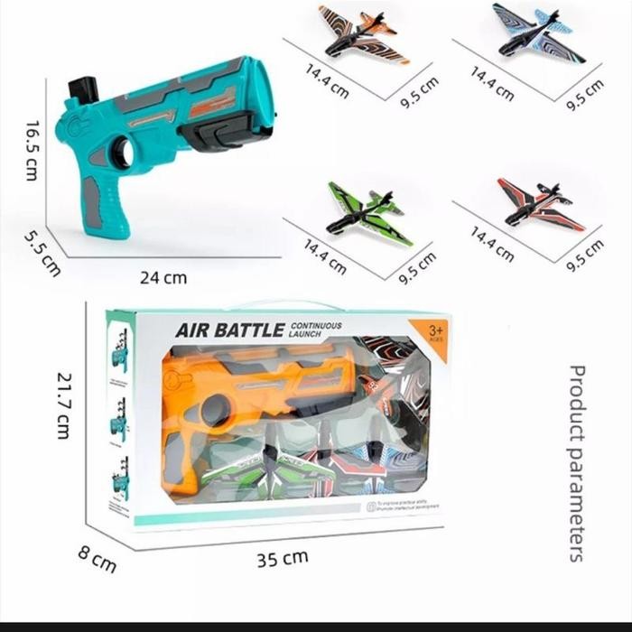 SALE MAINAN ANAK TEMBAKAN KOKANG PELURU PESAWAT TERBANG