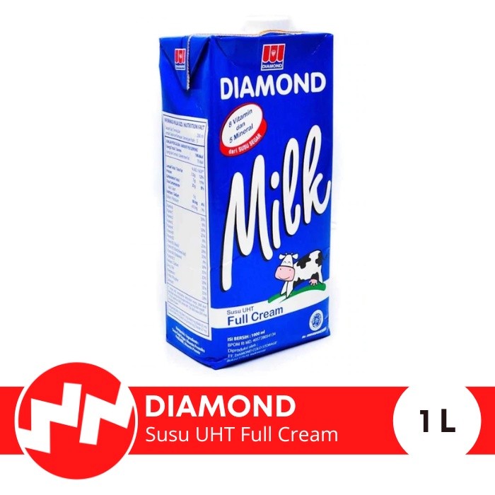 

Diamond Susu UHT Full Cream 1 L
