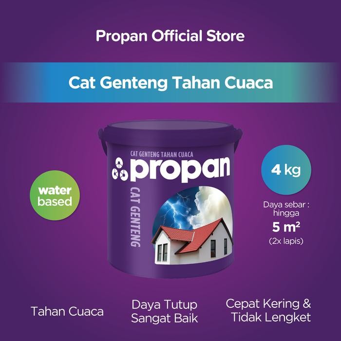 CAT GENTENG PROPAN CAT GENTENG