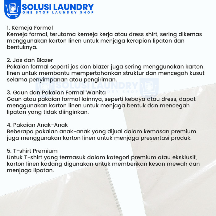 

Terlaris- Karton Lipat Linen