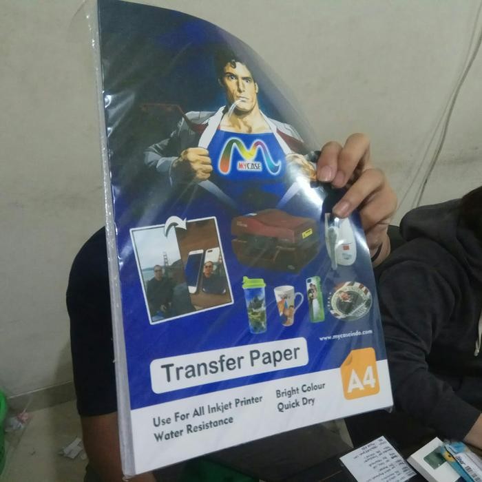 

Terlaris- High Quality Transfer Kertas Inkjet Sublim Ukuran A4 - 100 Lembar