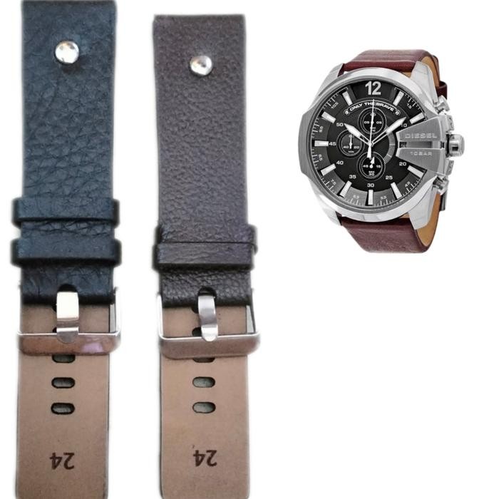 Tali Kulit Diesel Tali Pengganti Jam Diesel Ukuran 24 26 28 Tali Kulit