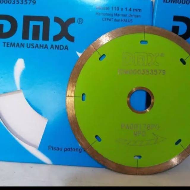 DMX MATA PISAU POTONG GRANIT, MARMER, KERAMIK BASAH 4" DMX MISILE