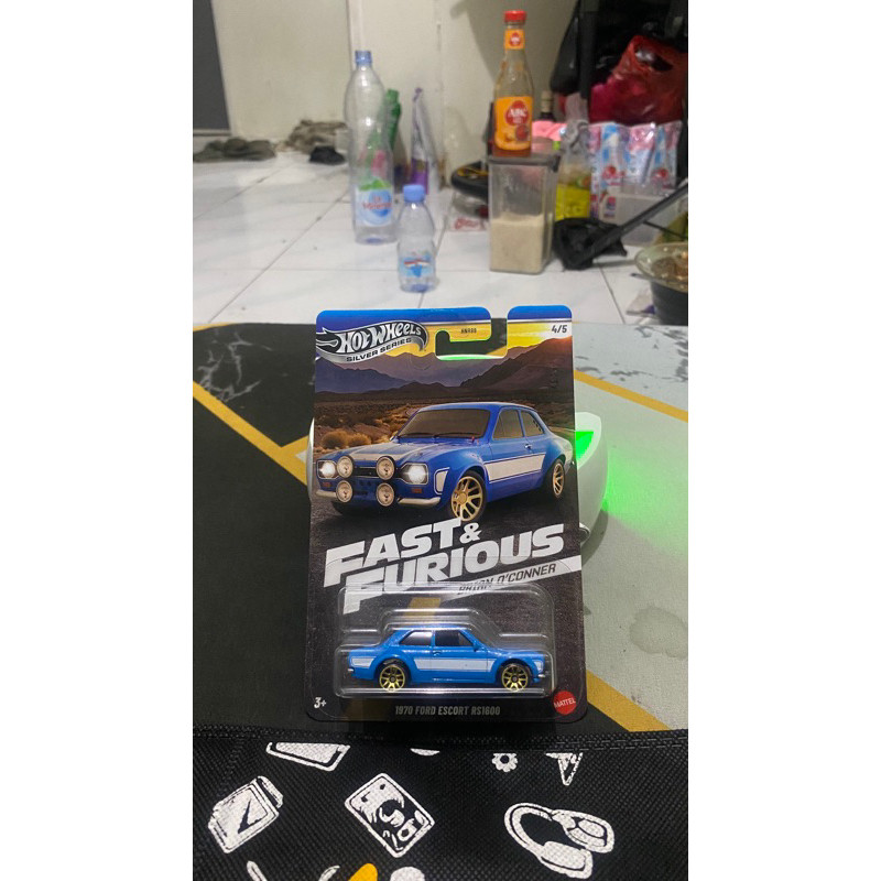 Hotwheels 1970 Ford Escord RS1600 Fast&Furious Brian OConnor