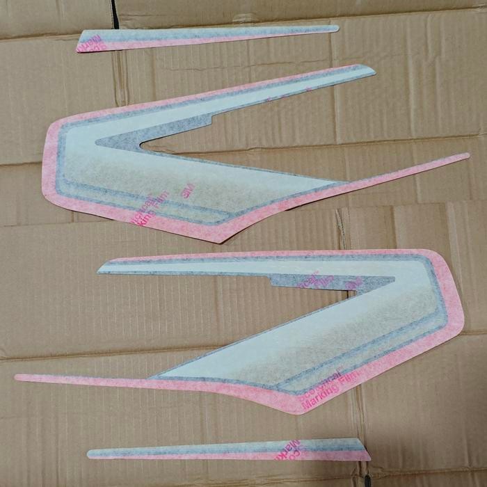 PREMIUM STRIPING BODY STIKER BODI RXKING KOBRA RX KING MERAH 1992 1993 ORI