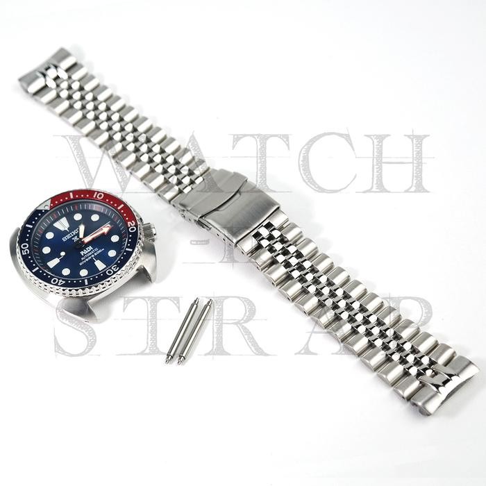 Solid Curved End Jubilee Bracelet Seiko Diver Turtle Srp777 Srpe99