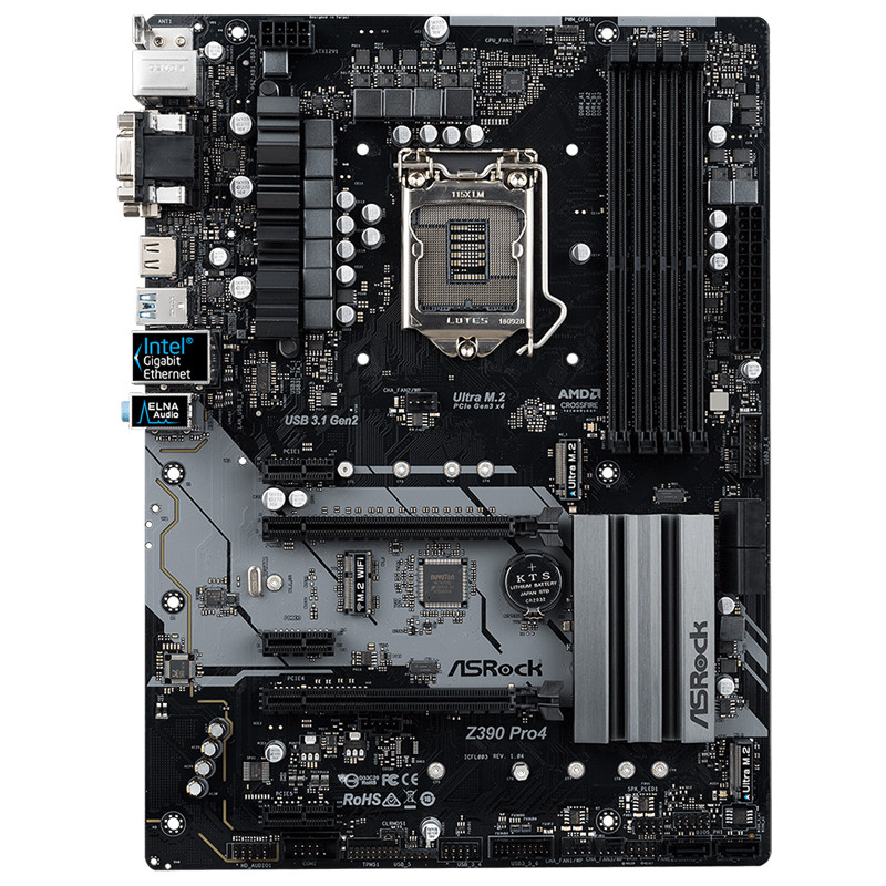 NEW ASRock Z390 Pro4 Original Desktop 1151 Motherboard Z390 Socket LGA1151 DDR4 SATA3 USB3.0 M.2