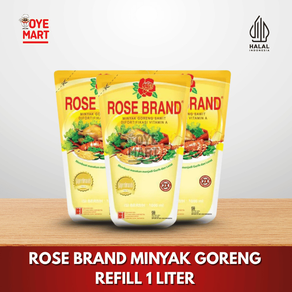 

Rose Brand Minyak Goreng Reffil 1 Liter