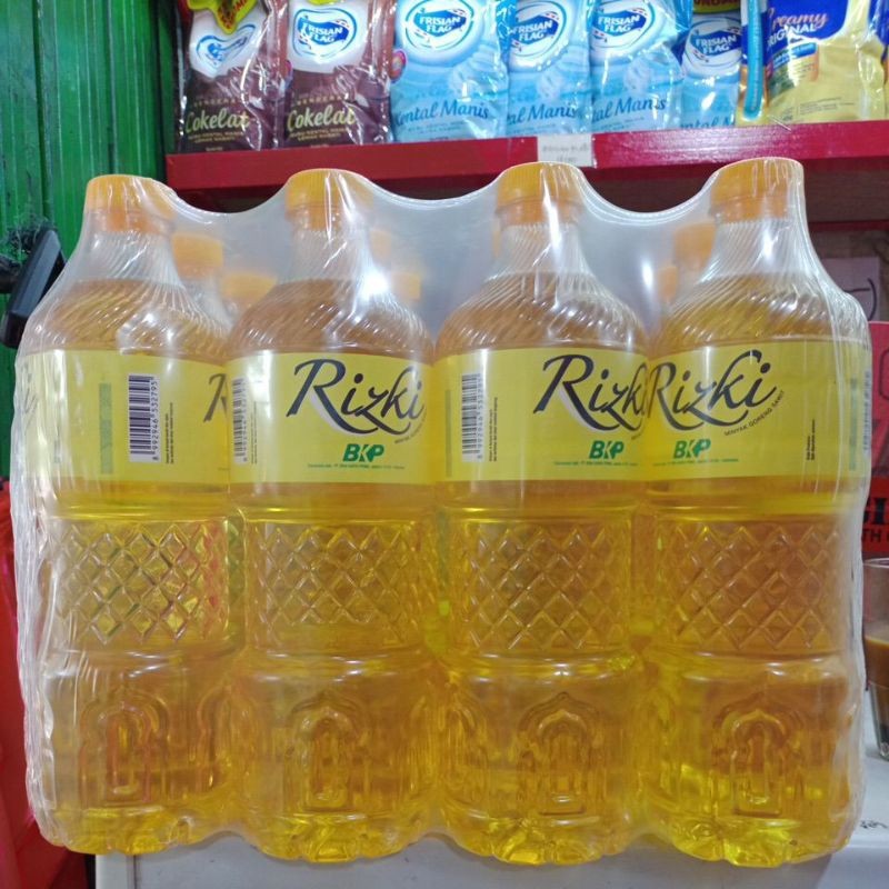 

Minyak Rizki 800ml 1 Dus isi 12 pcs