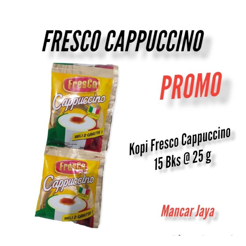

FRESCO CAPPUCCINO ( 15 Sachet )