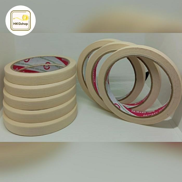 

Neosign - Masking Tape/Lakban Kertas Daimaru 1/2' 12Mm X 20M(Min 1Dus = 192Roll)