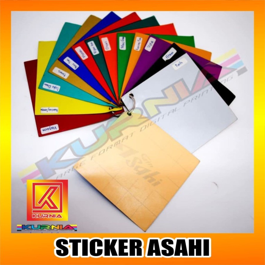 

Sticker Asahi L.60cm / Stiker Reflective / Skotlet Reflector L.60cm x 100cm