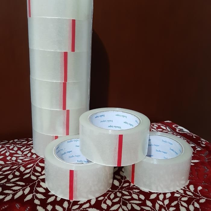 

Neosign - Lakban 48Mm X 100Yard- Indotape-Warna Bening/Coklat Husus Gojekg/Grab
