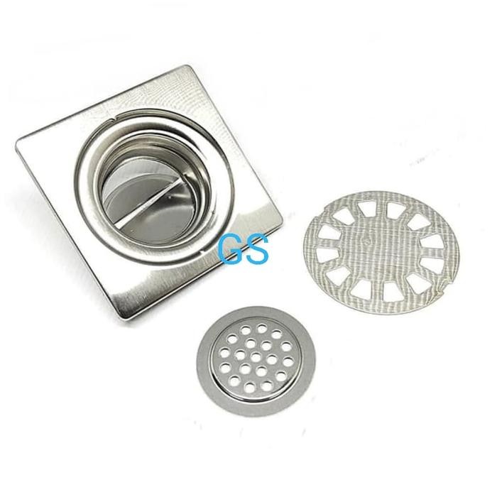 Saringan Got Stainles - Floor Drain Non Up Anti Kecoak