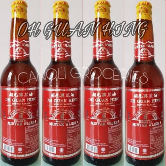 

Minyak Wijen Oh Guan Hing 600 ml I Sesame Oil I Mayu