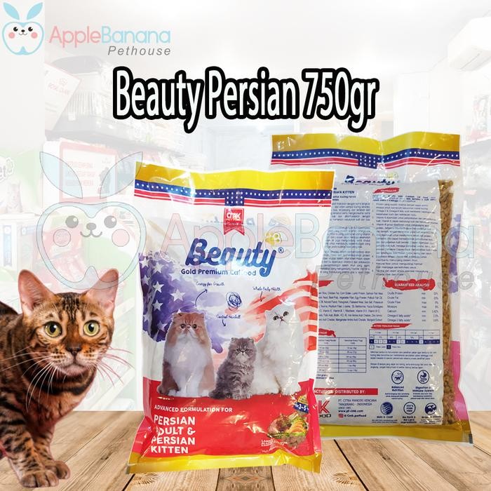 Makanan Kucing Beauty Cat Food - Beauty Gold Persian - Beauty Premium