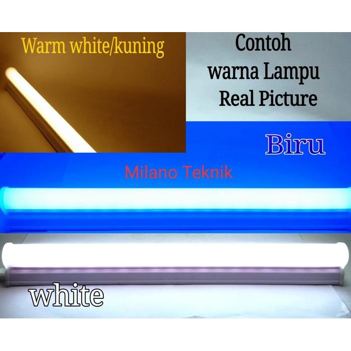 Lampu T5 Led 10 Watt 10W 10Watt - 60Cm Lampu Neon Led-Lampu Etalase Viral Fyp