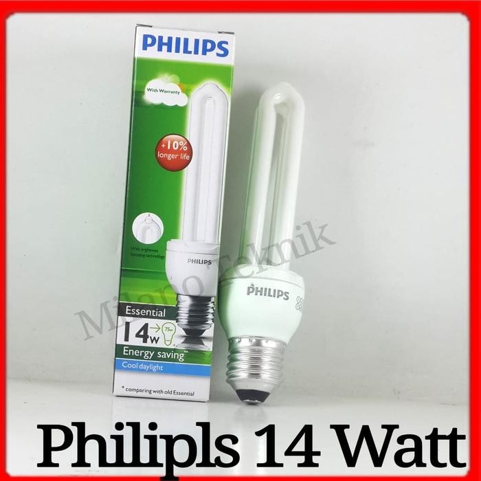 Lampu Philips Essential 14 Watt Philips Essential 14 W Viral Fyp
