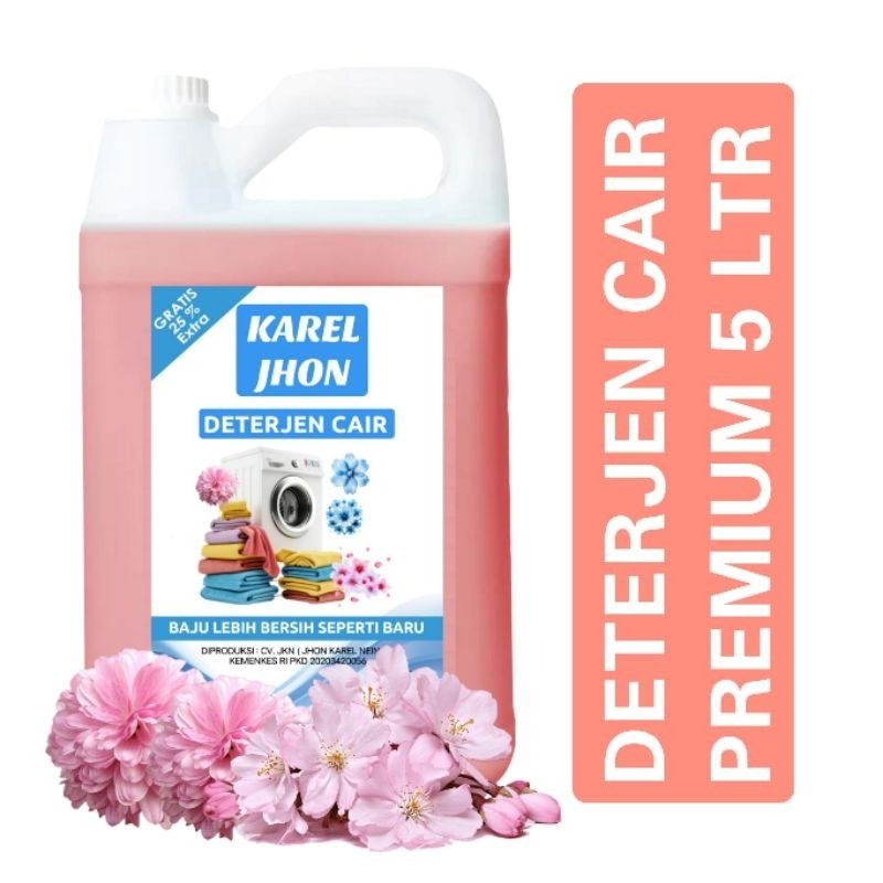 Detergen/Detergen Cair/Detergen Cair 5 Liter/Detergen Laundry/Sakura