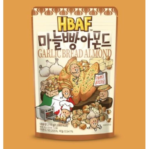 

HBAF TOM's FARM ORIGINAL Honey Butter Almond Korean 210g