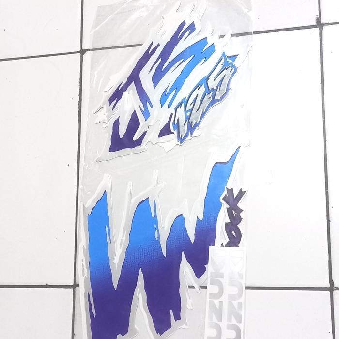 Striping 1995-2003 Petir Ts125 Striping Petir Biru Ts125 Striping Petir Ts125 Stiker Bodi Ts125 Stik