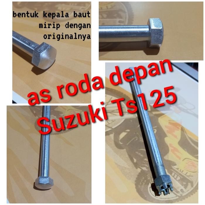As Roda Depan Ts125 Baut Roda Depan Ts125 As Roda Ts125 Baut Roda Ts125 As Mur Roda Depan Ts125 Baut