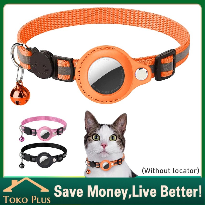Pet Apple AirTag Kalung Collar Kucing Airtag GPS Tracker Anti Theft Anjing Kucing